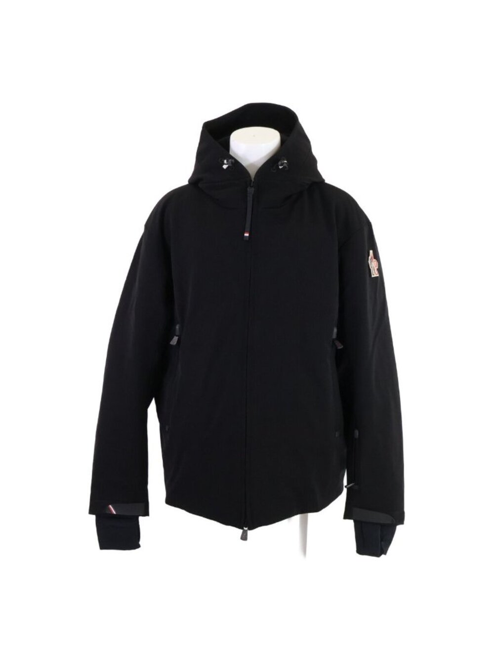 Moncler Grenoble Praz Stretch Twill Hoodie Down